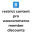 Restrict Content Pro WooCommerce Member Discounts