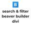 Search & Filter Divi