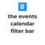 The Events Calendar Filter Bar